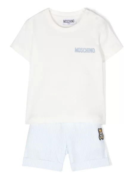 Szorty dziecięce Moschino białe