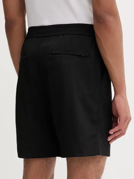 Calvin Klein Szorty materiałowe Straight Fit czarny