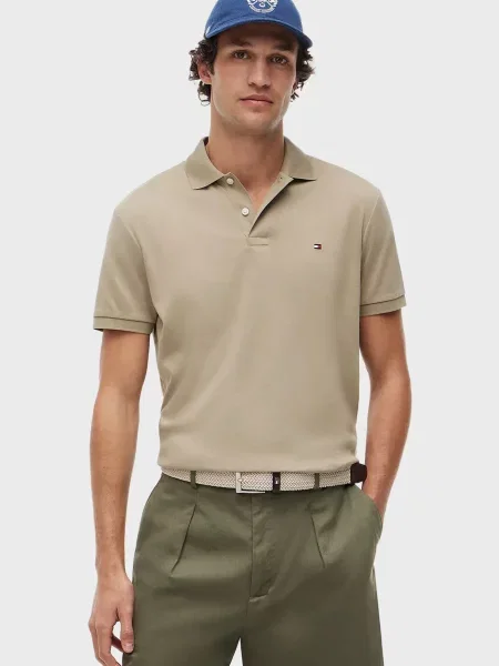 Поло Tommy Hilfiger бежеве