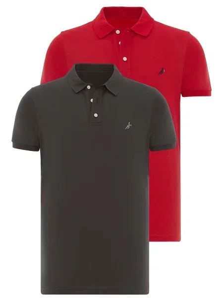 Moxx Paris Tricou ROTTERDAM maro roșu