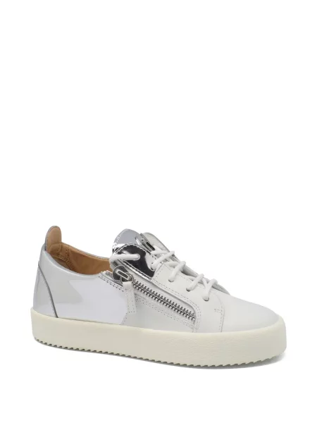 Sneakerși Giuseppe Zanotti din piele alb
