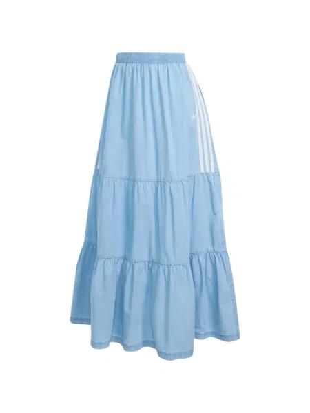 Tricou Adidas cu decolteu în V albastru