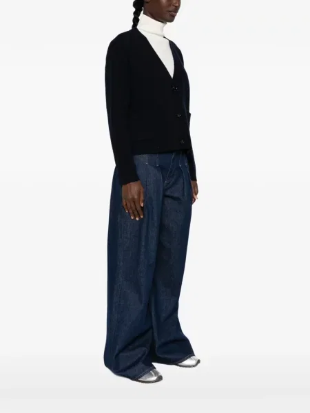 Cardigan Weekend Max Mara tricotate albastru
