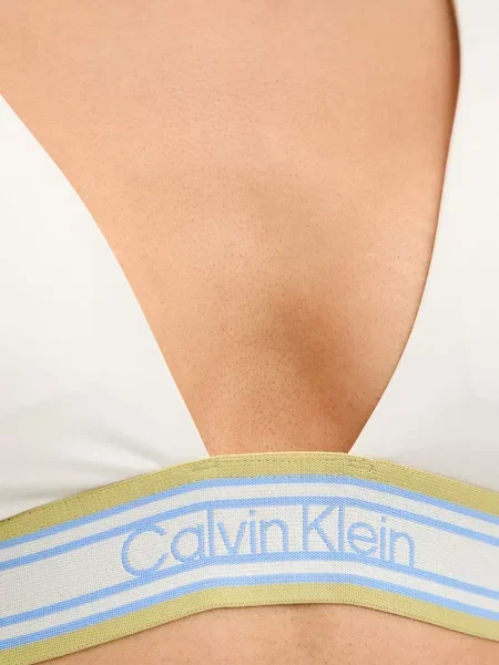 Calvin Klein biustonosz kąpielowy beżowy