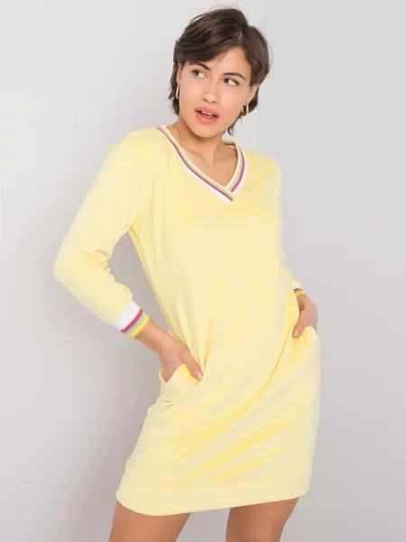 Rochie Fashionhunters de costum galben