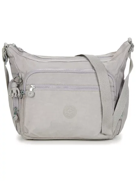 Crossbody torbica Kipling siva