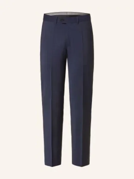 Dressler Oblekové Kalhoty Regular Fit dunkelblau