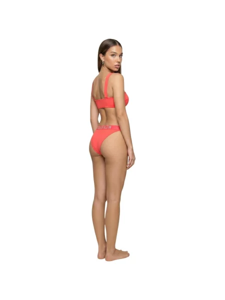 Costum de baie Calvin Klein Jeans portocaliu