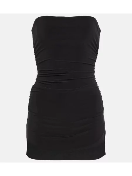 Grudnjak Norma Kamali od jersey crna