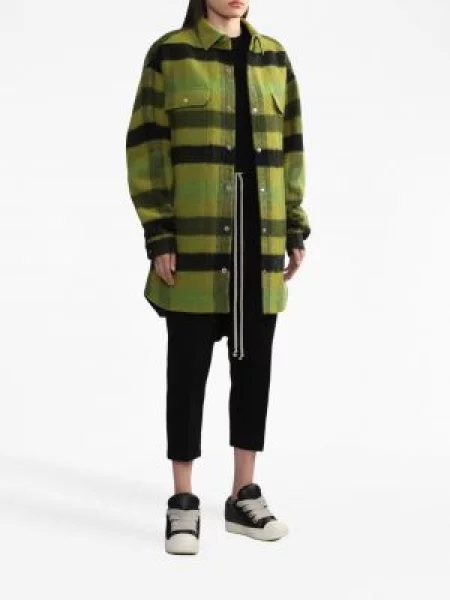 Apkirptas kelnės Rick Owens juoda