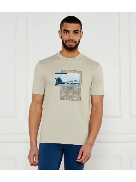 BOSS ORANGE Tricou Te_ontheway bej