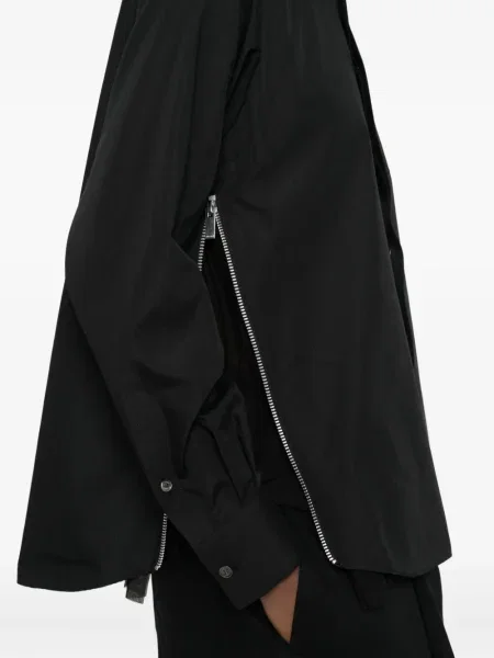 Cămașă Sacai lungă negru