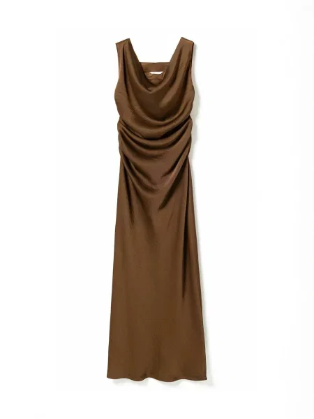 Noella Rochie N-Mignonette deschis maro