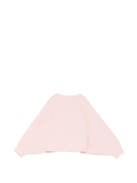 Bluza dziecięca Emporio Armani różowa