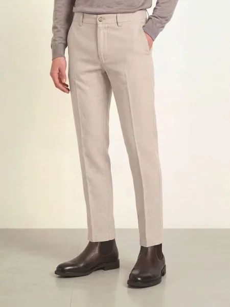 Boss Chino Kalhoty Kaiton Slim Fit béžová