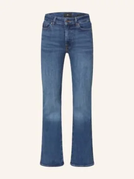 7 For All Mankind Džíny S Rozšiřujícími Se Nohavicemi The Leggy Bootcut moonwater