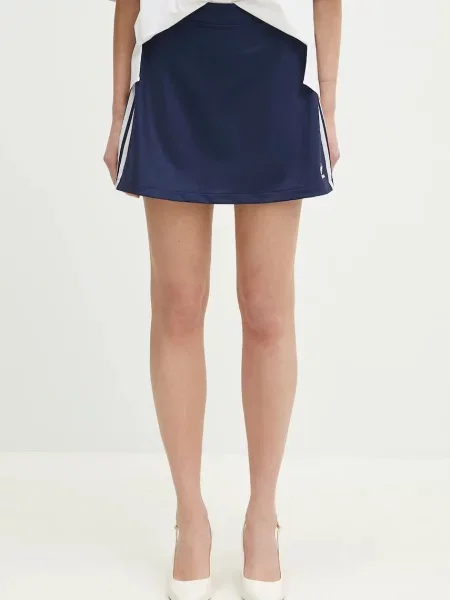 Adidas Originals spódnica 3S Mini Skirt mini rozkloszowana granatowy