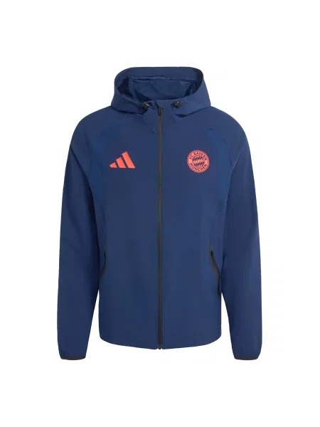 ADIDAS PERFORMANCE Sportovní bunda FC Bayern München Tiro námořnická modř oranžová