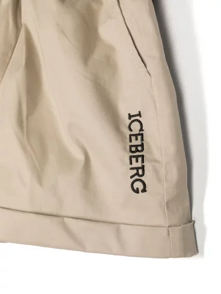 Szorty dziecięce Iceberg brązowe