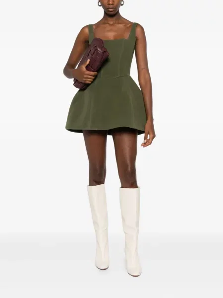 Rochie mini Vestiaire D'un Oiseau Libre de costum verde