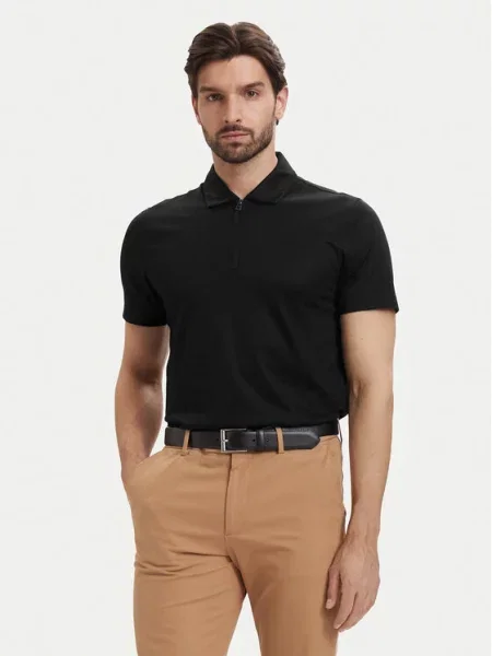 BOSS Polo majica H-Paras črna