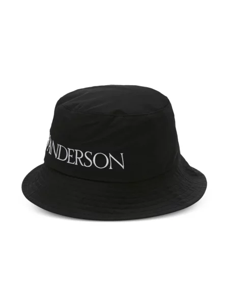 Siuvinėta skrybėlė Jw Anderson juoda