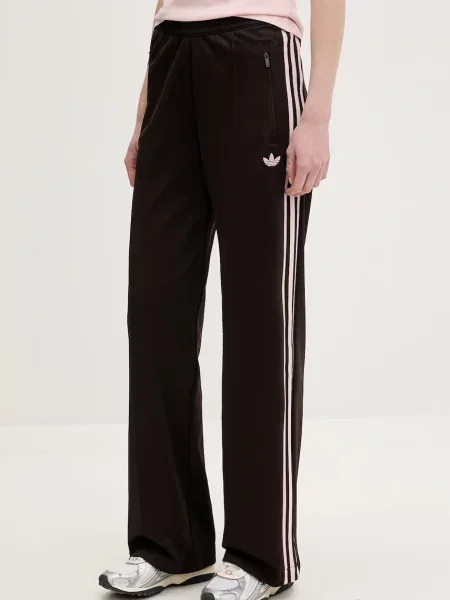 Adidas Originals pantaloni de trening pentru femei clasici maro