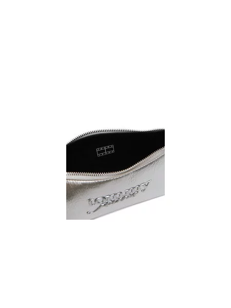 Tommy Jeans Rankinė Tjw Must Metallic Shoulder Bag sidabrinė