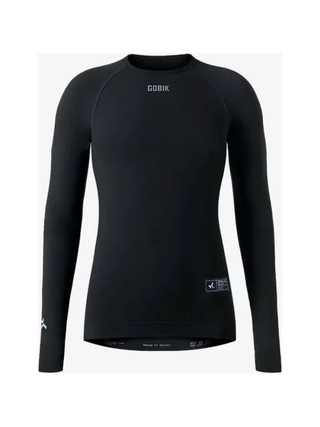Koszulka wewnętrzna Gobik Winter Merino z długim rękawem XS-S czarna