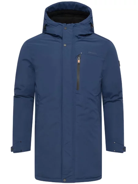 STONE HARBOUR Zimní kabát Phinoo XX námořnická modř