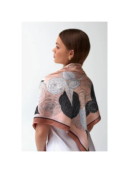 Хустка Estro рожева