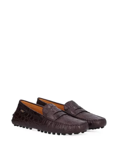 Pantofi loafer Tod's din piele maro
