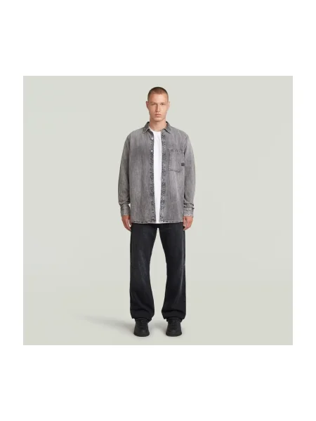 Košeľa G-star Raw sivá