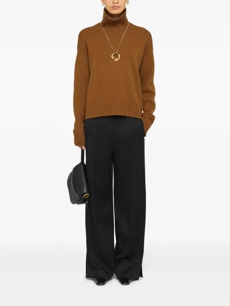 Kašmyro megztinis Jil Sander ruda