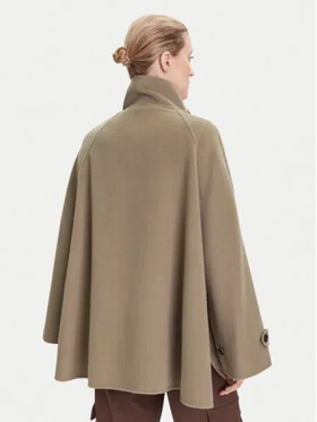 MAX&Co. Vilnonis paltas Letizia Oversize žalia
