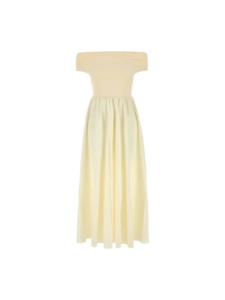 Sukienka Amotea garniturowa żółta