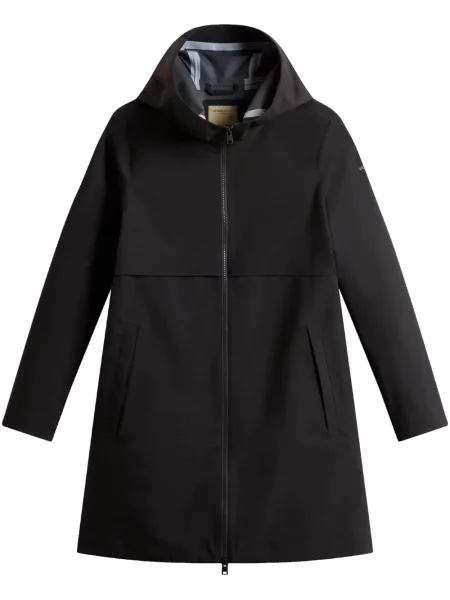 Parka Woolrich z kapturem czarna