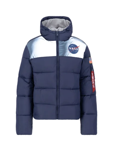 Bunda Alpha Industries HP NASA ultra navy tmavě modrá