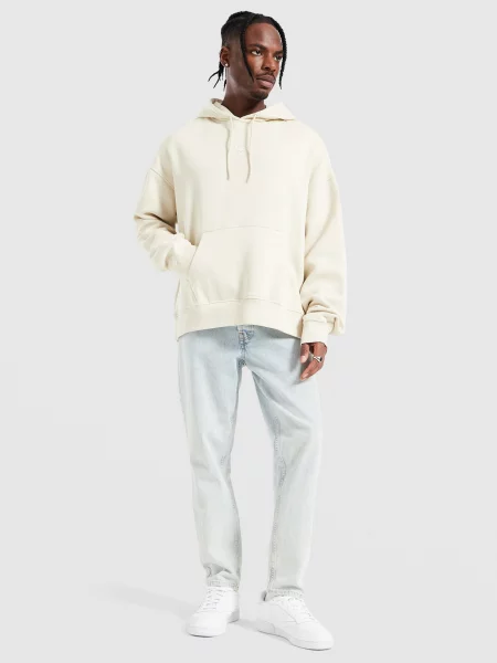 Reebok Bluza Z Kapturem Otis beżowa