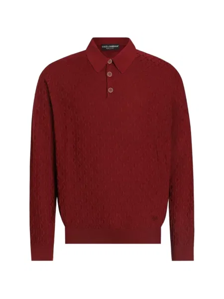 Polo Dolce & Gabbana cu buline roșu