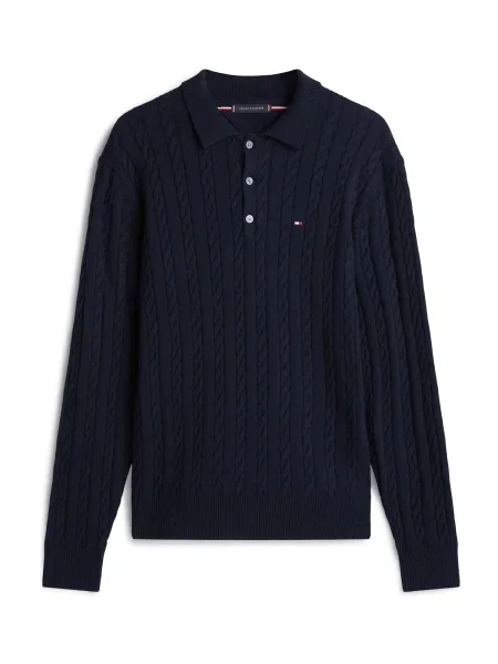 TOMMY HILFIGER Pulover închis albastru