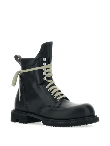 Боти Rick Owens с връзки с дантела черно