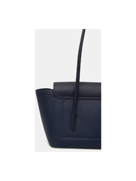 Coccinelle torebka shopper niebieska