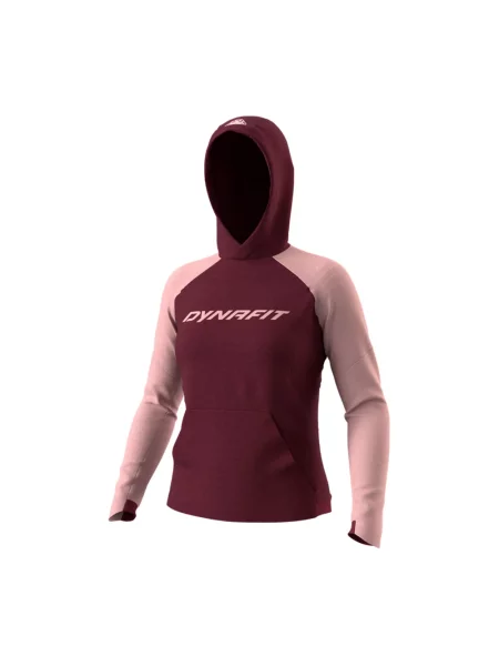 Bluza z kapturem Dynafit z kapturem brązowa