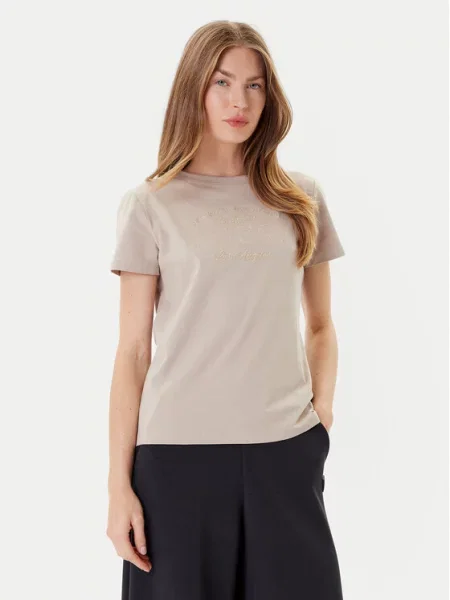 Guess T-Shirt beżowy