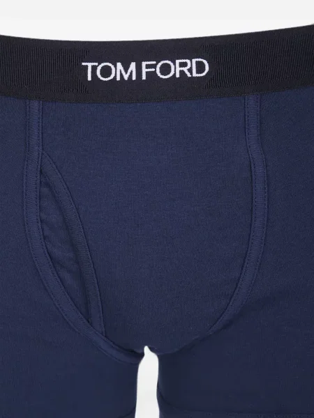 Boxeri Tom Ford cu autograf albastru