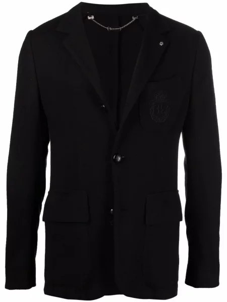 Sacou Billionaire cu broderie negru