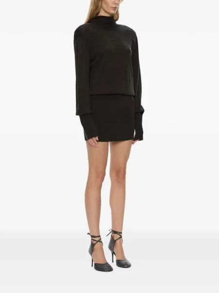 Rochie mini Christopher Esber gri