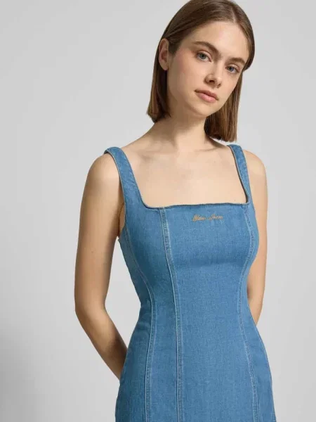 Guess Jeans Sukienka jeansowa niebieski