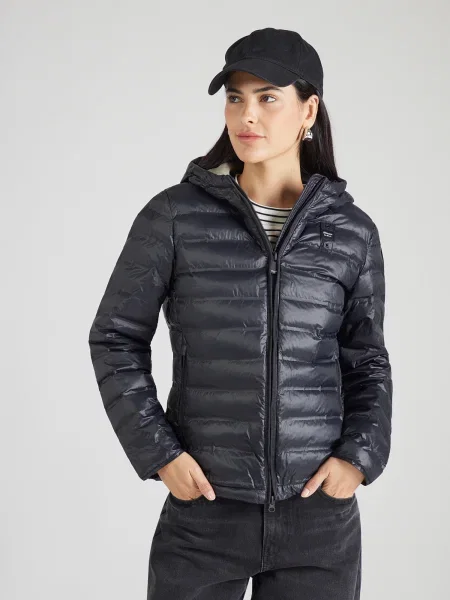 Blauer.USA Geacă de primăvară-toamnă negru